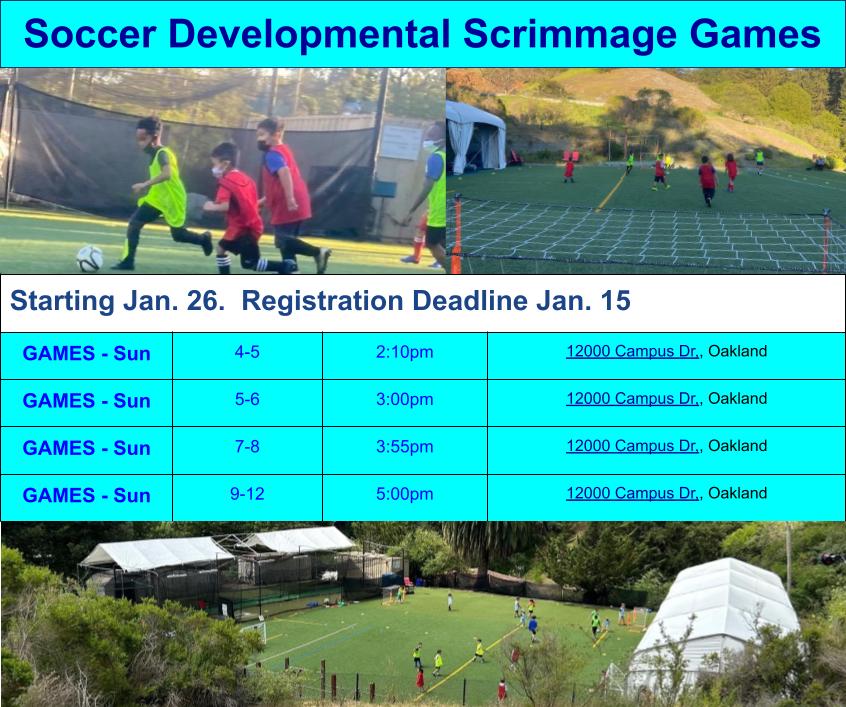 Soccer GAME Season Schedule Options Graphic for Mail Chimp Email Grid